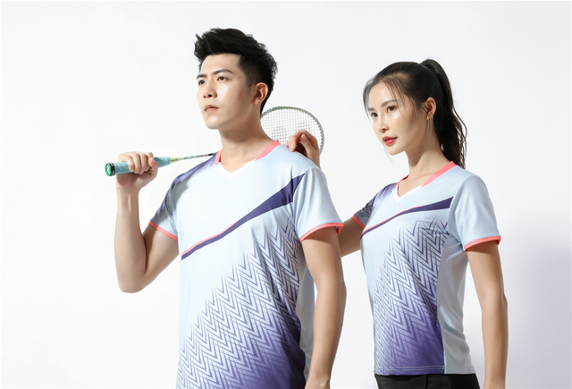Sun Protection Printed Adults Tennis Clothing