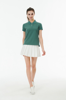 Custom 100% Cotton Unisex Breathable Polo Shirts