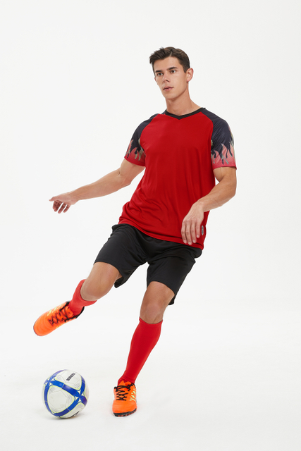 Breathable Plus Size Women's Soccer Jersey