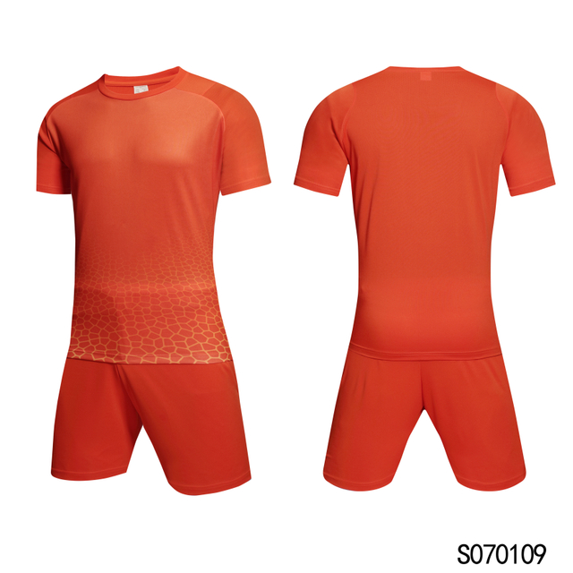 High Quality Yellow Unisex Soccer Jersey