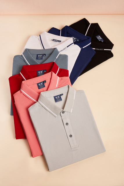 Embroidery Cotton Polyester Uniform Polo Shirt