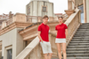 Customize Fit Dry Spandex Polyester Men Polo