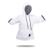 Unisex Lined Solid Mid Sleeve Hoodie